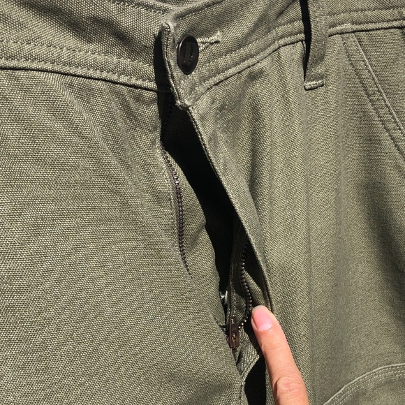 Patagonia Fatigue Green All Seasons Hemp Pants - Picture 7 of 15